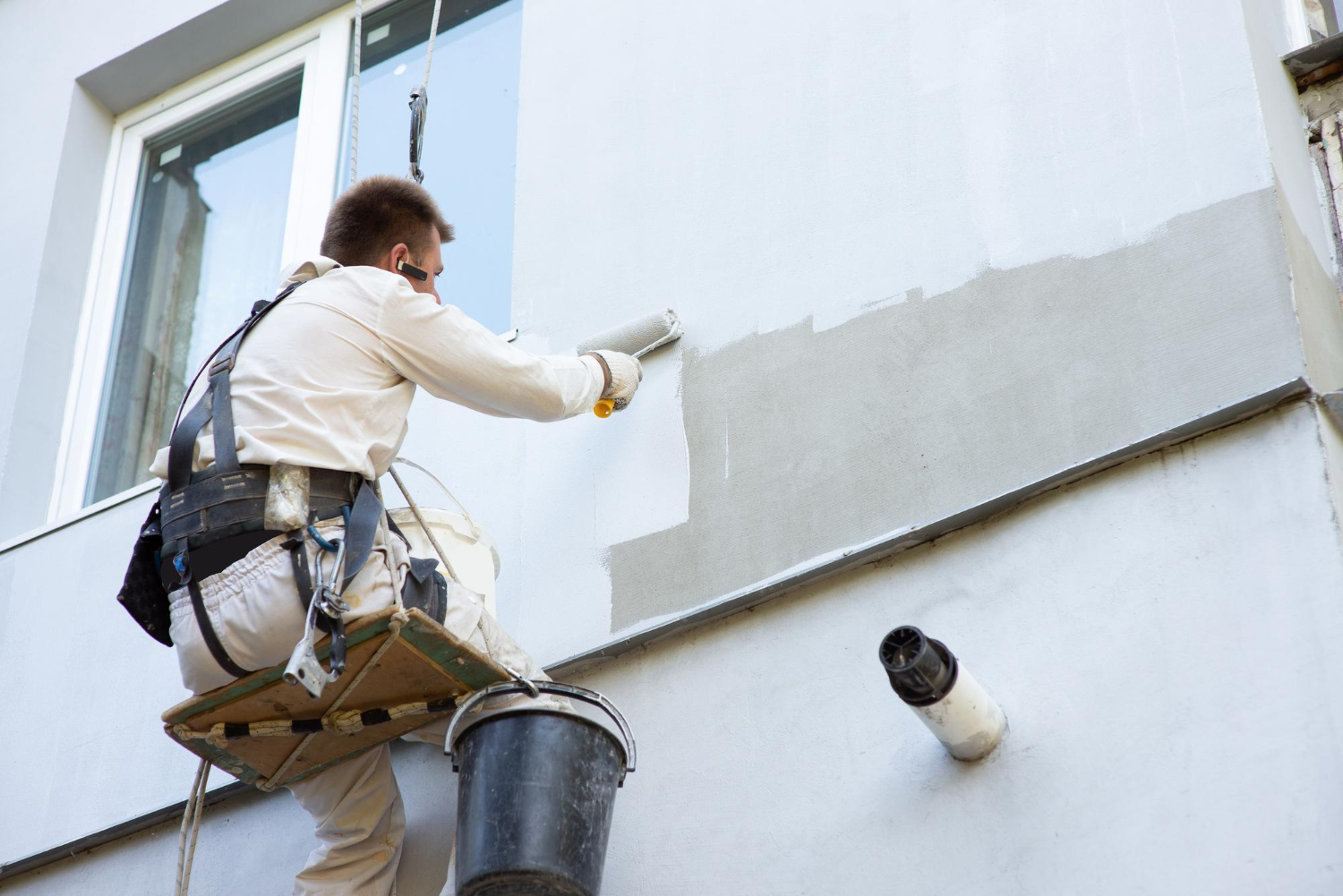 Ravalement de façades à Hourtin